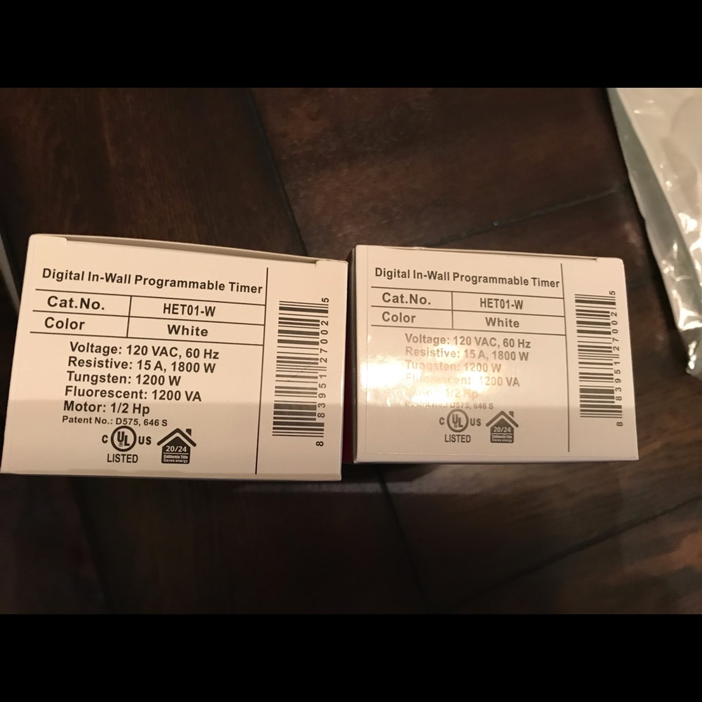 2-pack programmable light timers - Picture 5 of 6